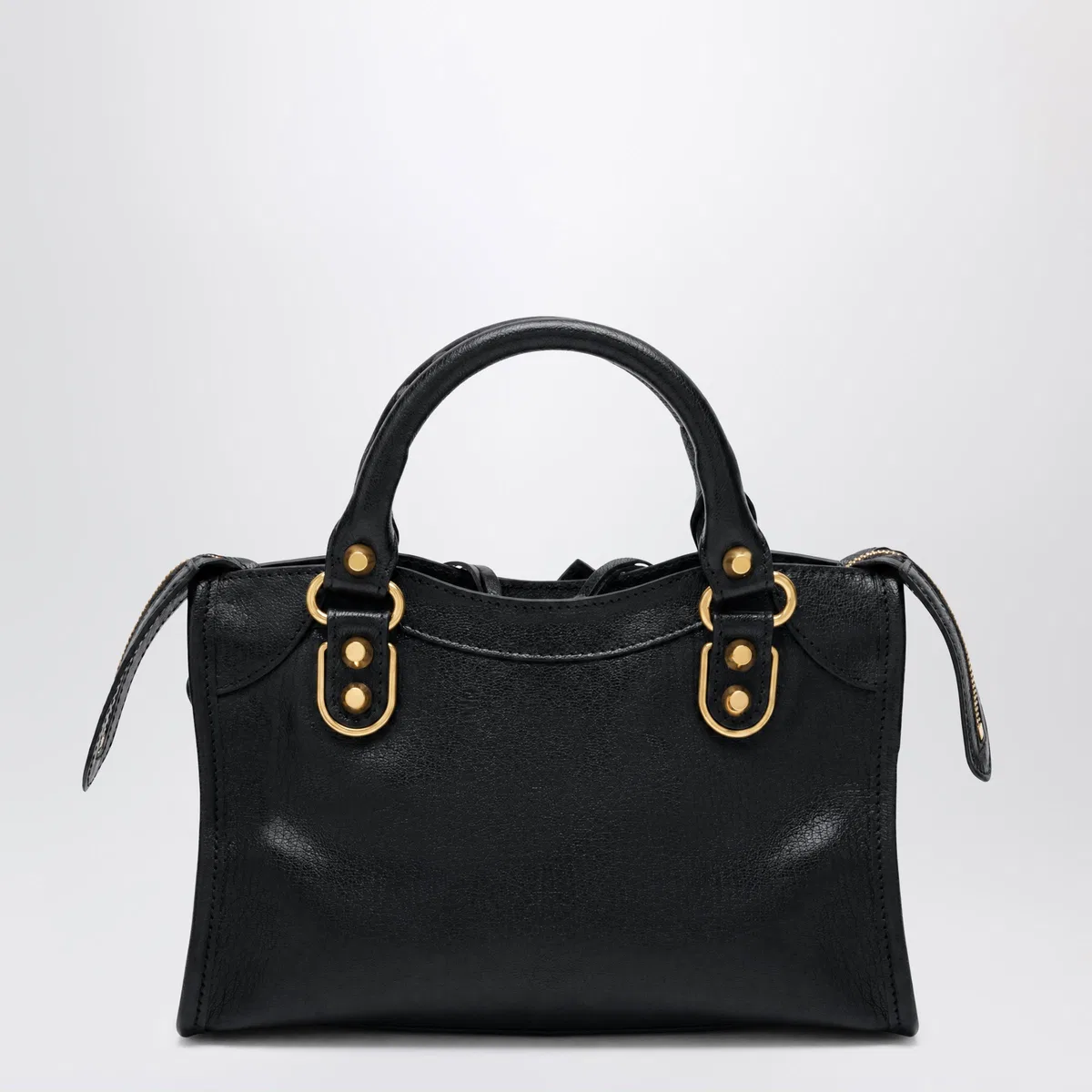 Balenciaga Le City Uptown Mini Bag In Soft Black Le