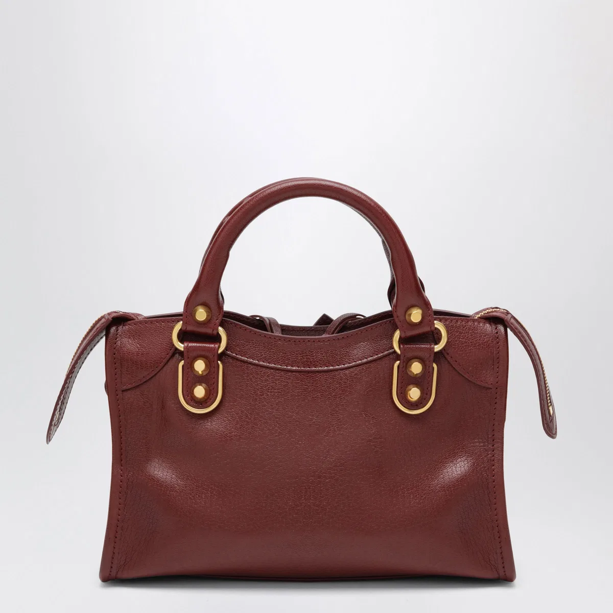 Balenciaga Burgundy Le City Uptown Mini Bag