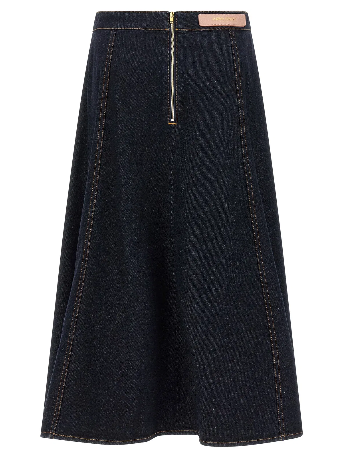 Alberta Ferretti Denim Skirt
