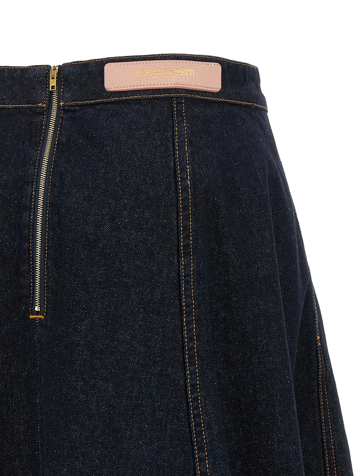 Alberta Ferretti Denim Skirt