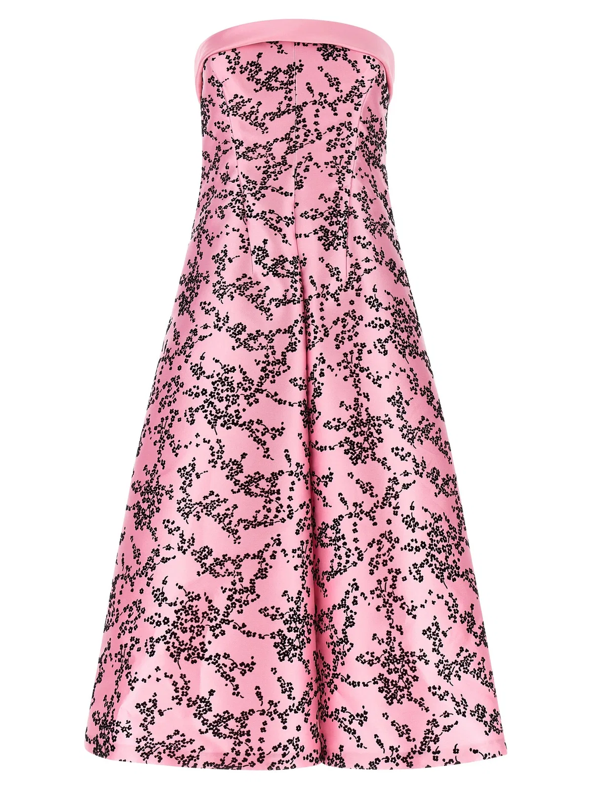 Alberta Ferretti 'Mikado Floreale' Dress
