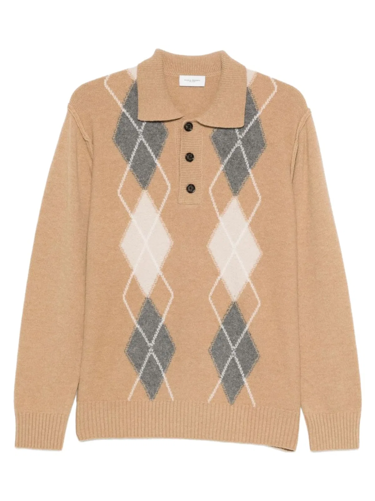 Paolo Pecora Multicolour Virgin Wool Polo