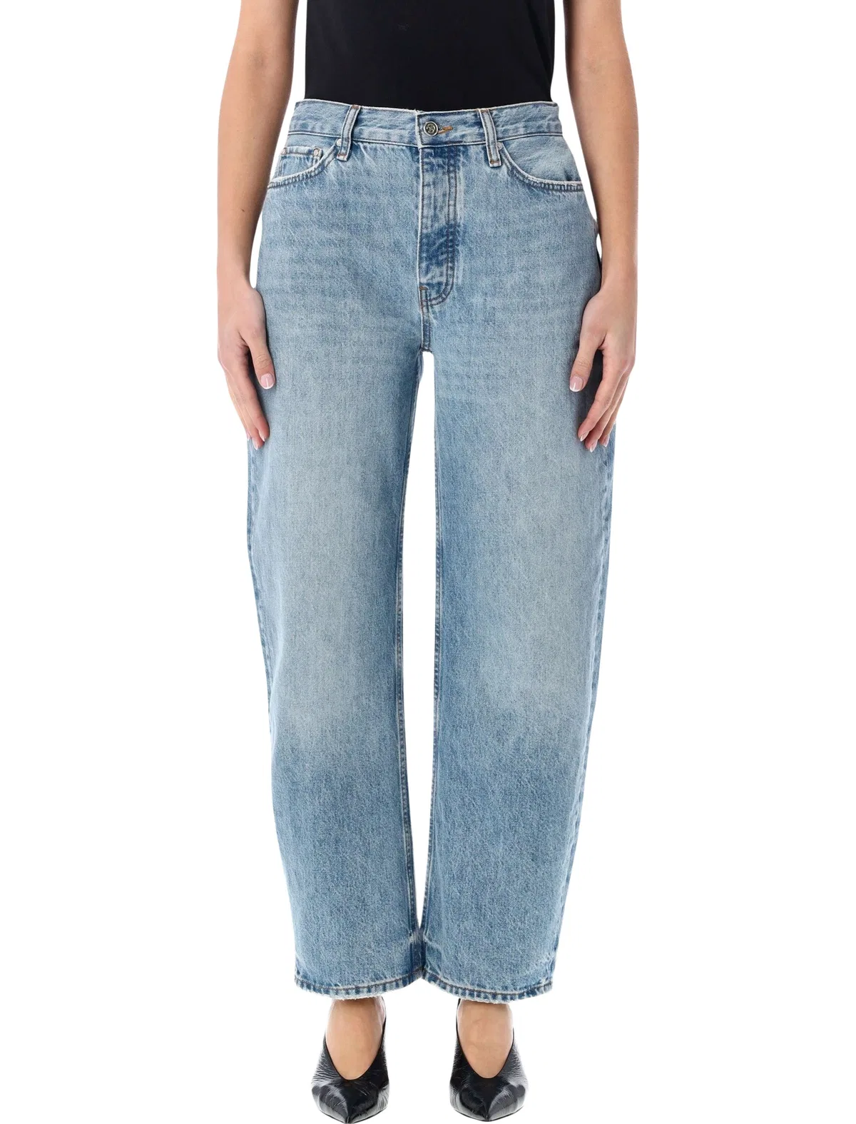 Anine bing Fritz Regenerative Cotton Denim Jeans An