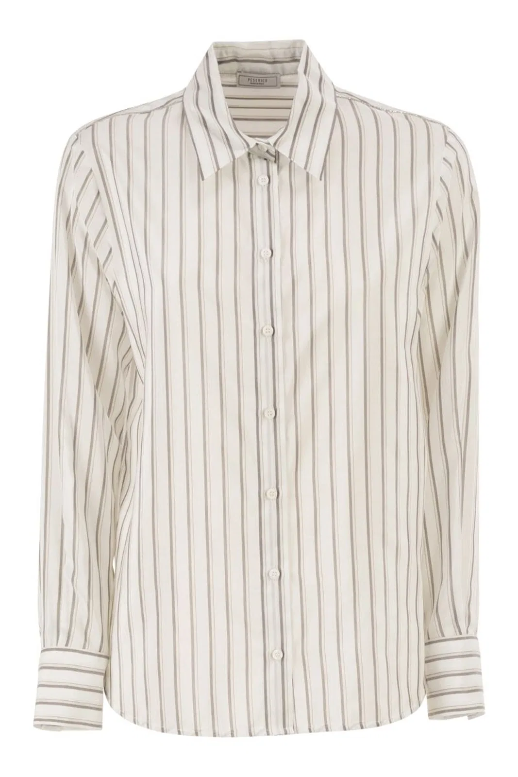 Peserico Cotton And Silk Organza Shirt