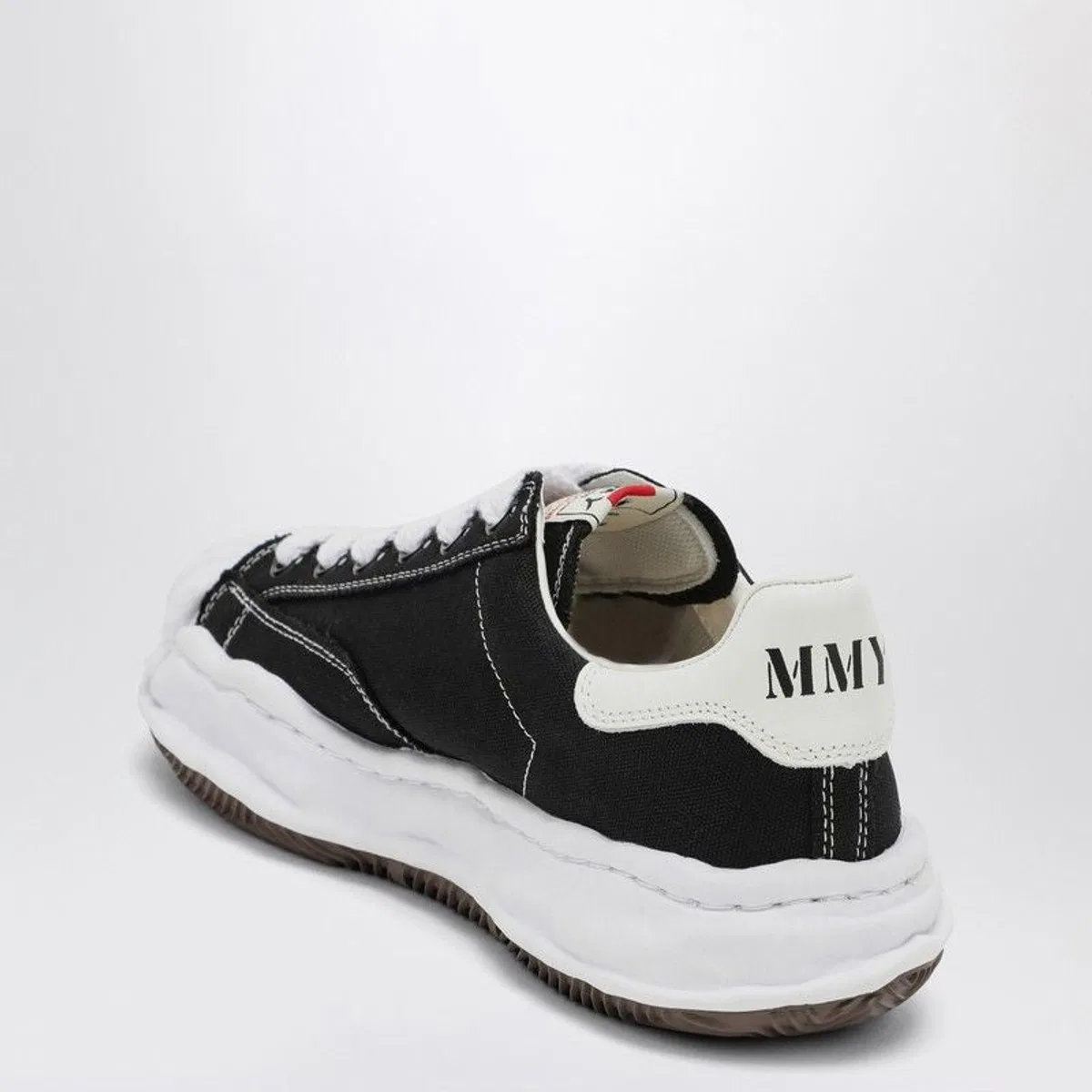 Mihara Yasuhiro Black Blakey Low Canvas Sneakers