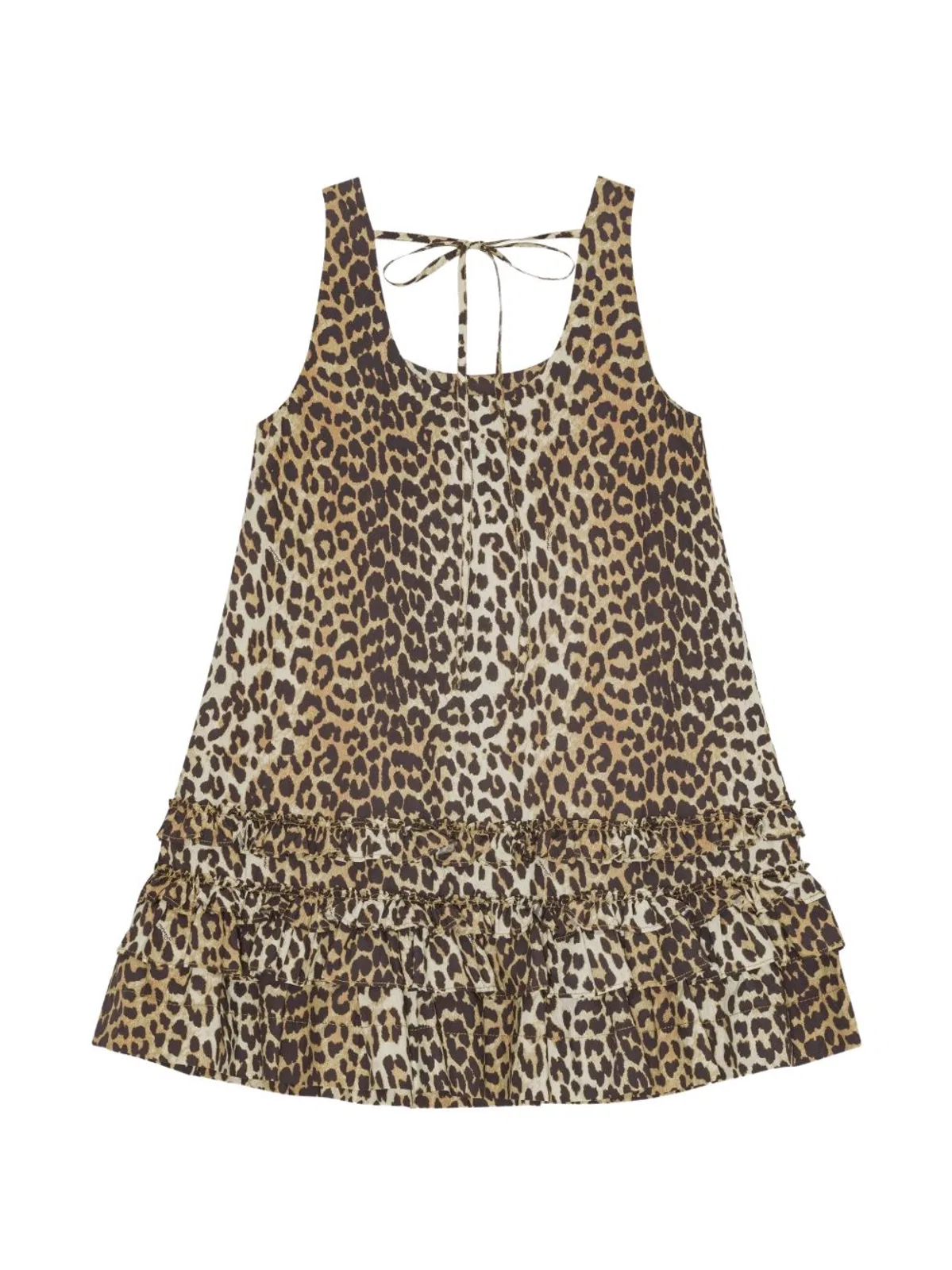Ganni Organic Cotton Mini Dress