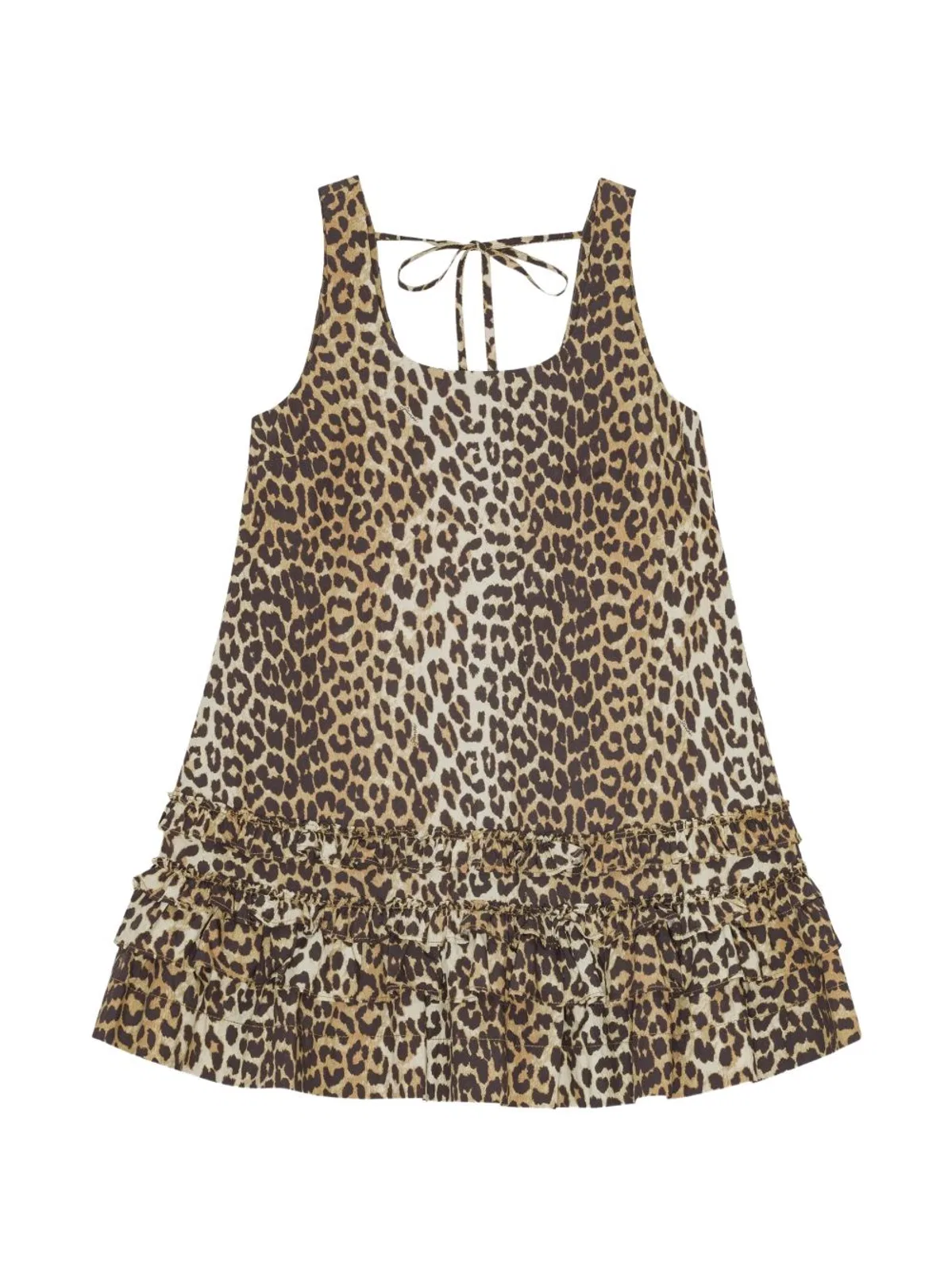 Ganni Organic Cotton Mini Dress