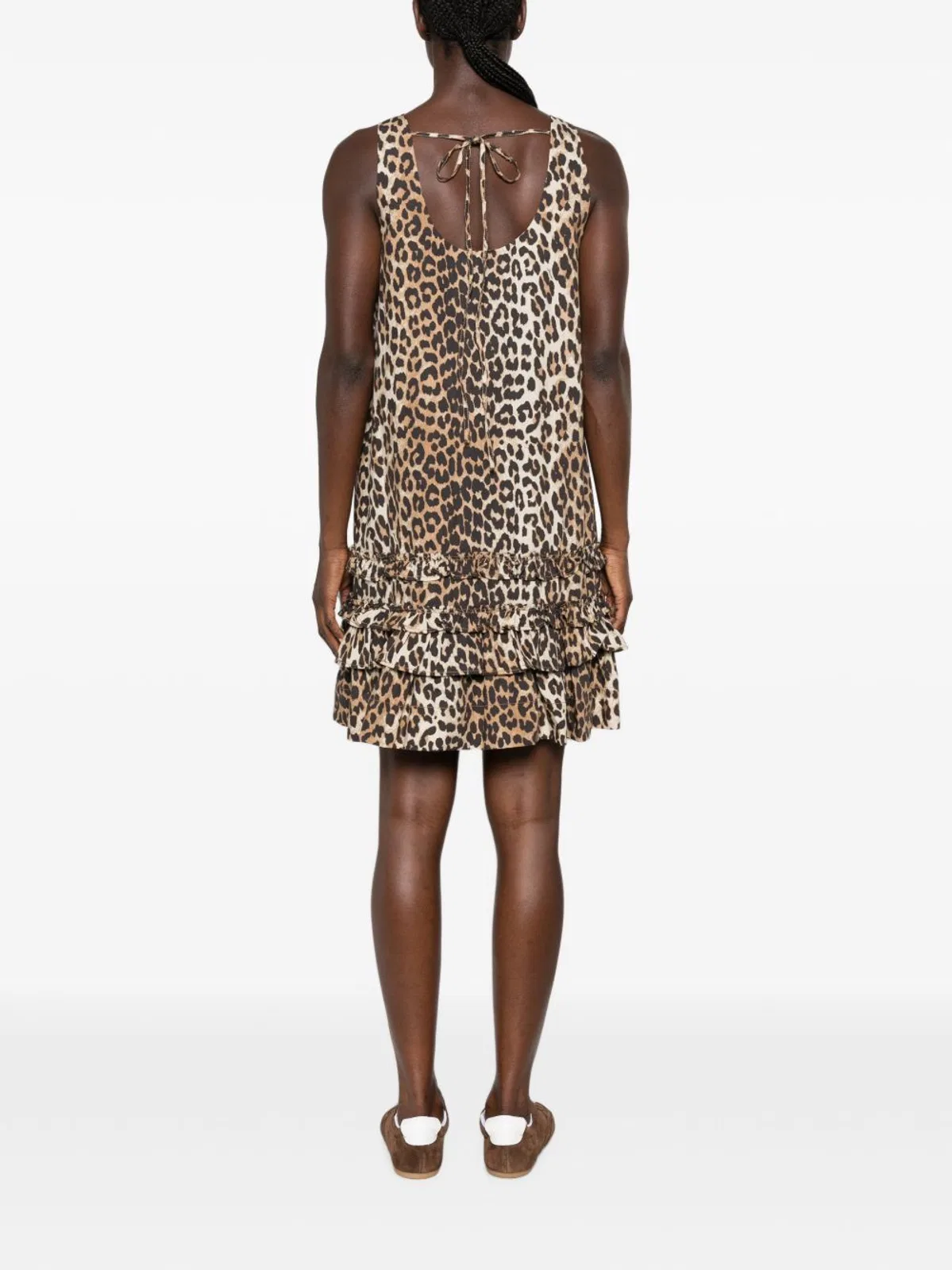 Ganni Organic Cotton Mini Dress