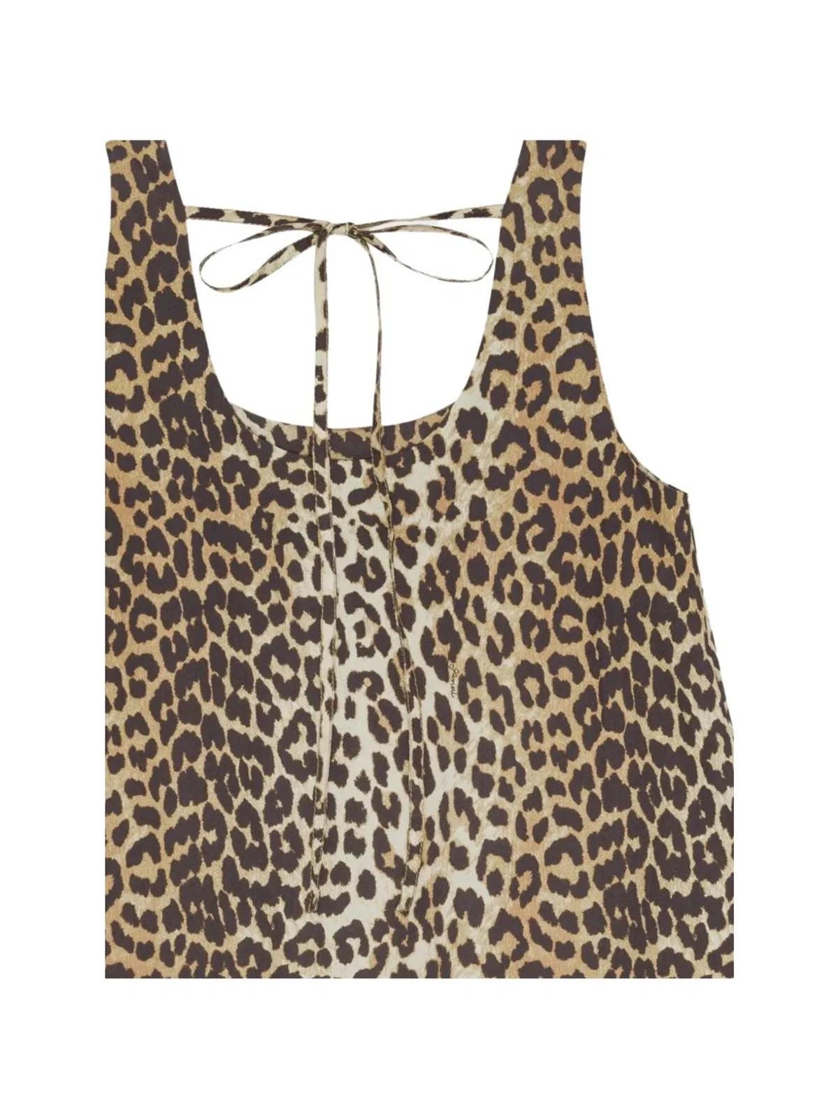 Ganni Organic Cotton Mini Dress