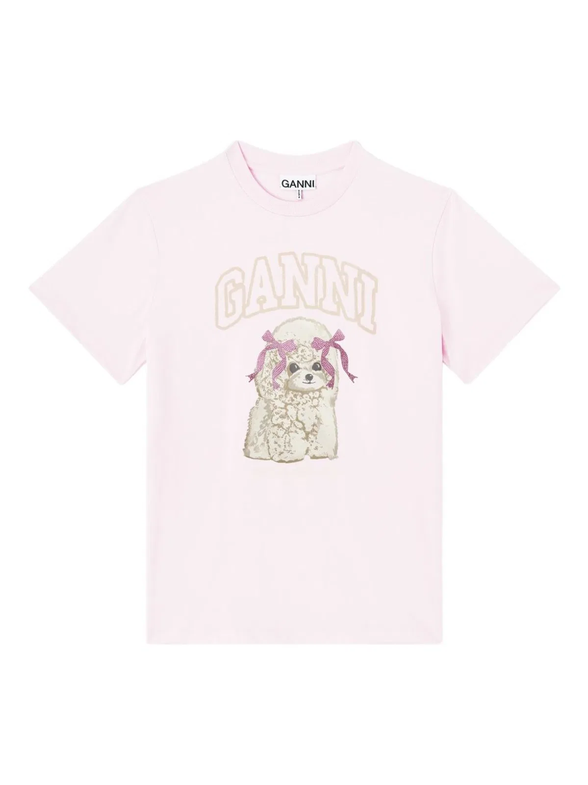 Ganni Organic Cotton T-Shirt