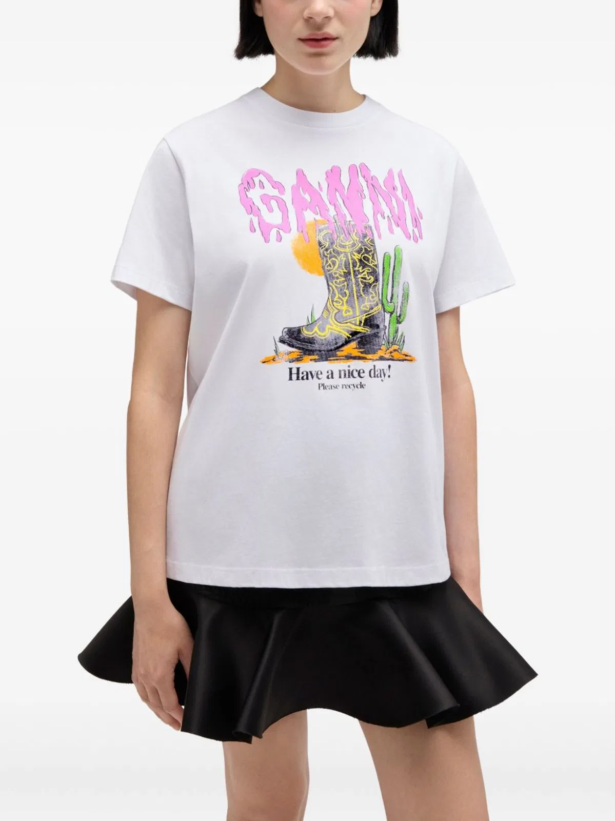 Ganni Basic Cotton Jersey T