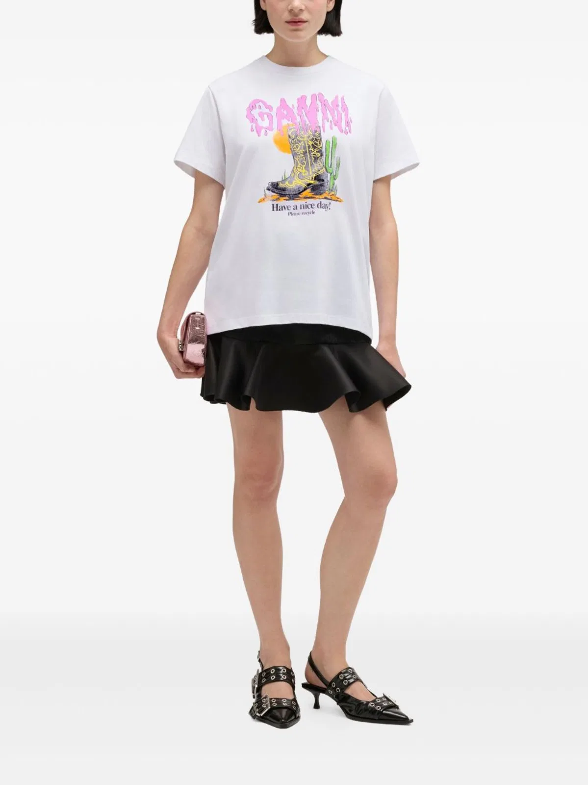 Ganni Basic Cotton Jersey T