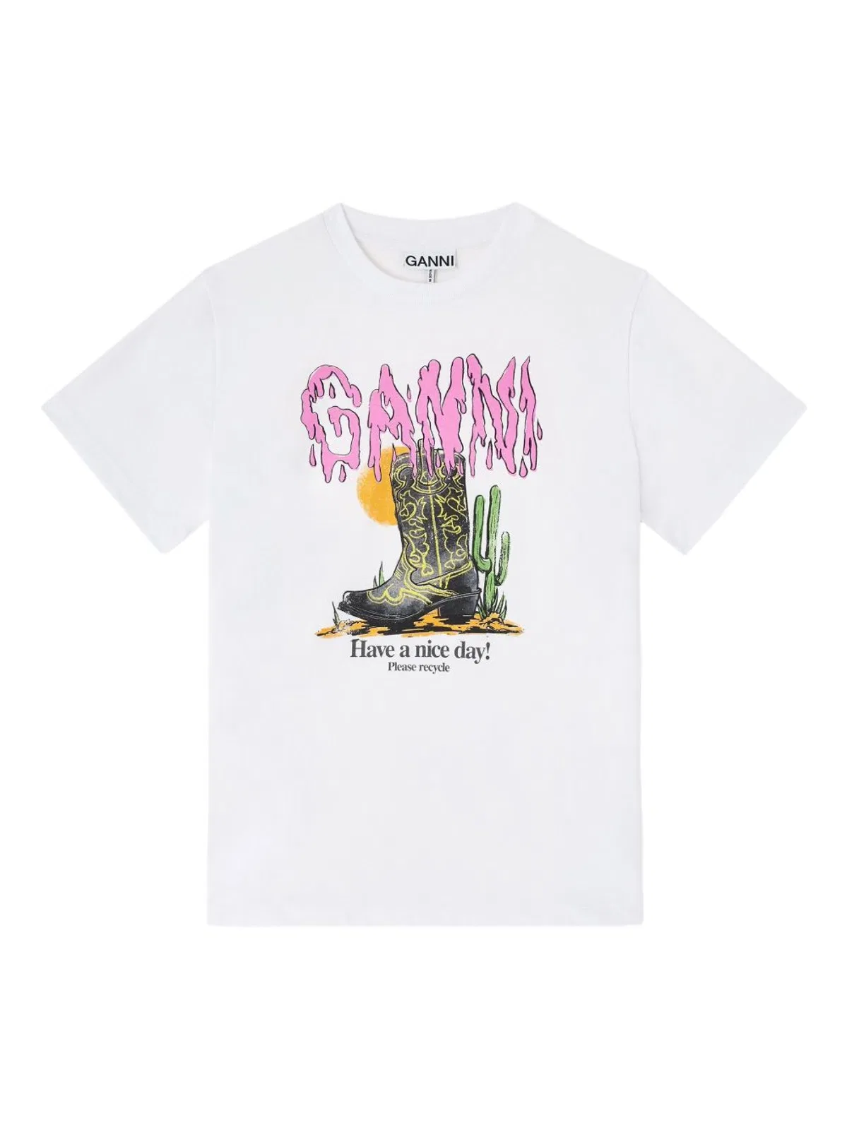 Ganni Basic Cotton Jersey T