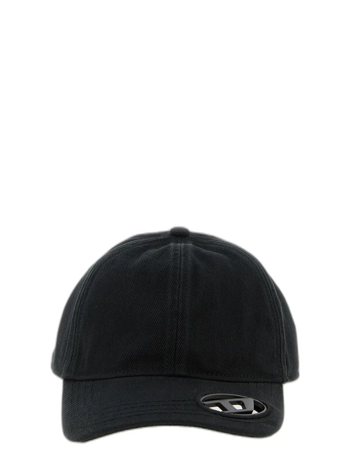 Diesel Black Cotton Hat