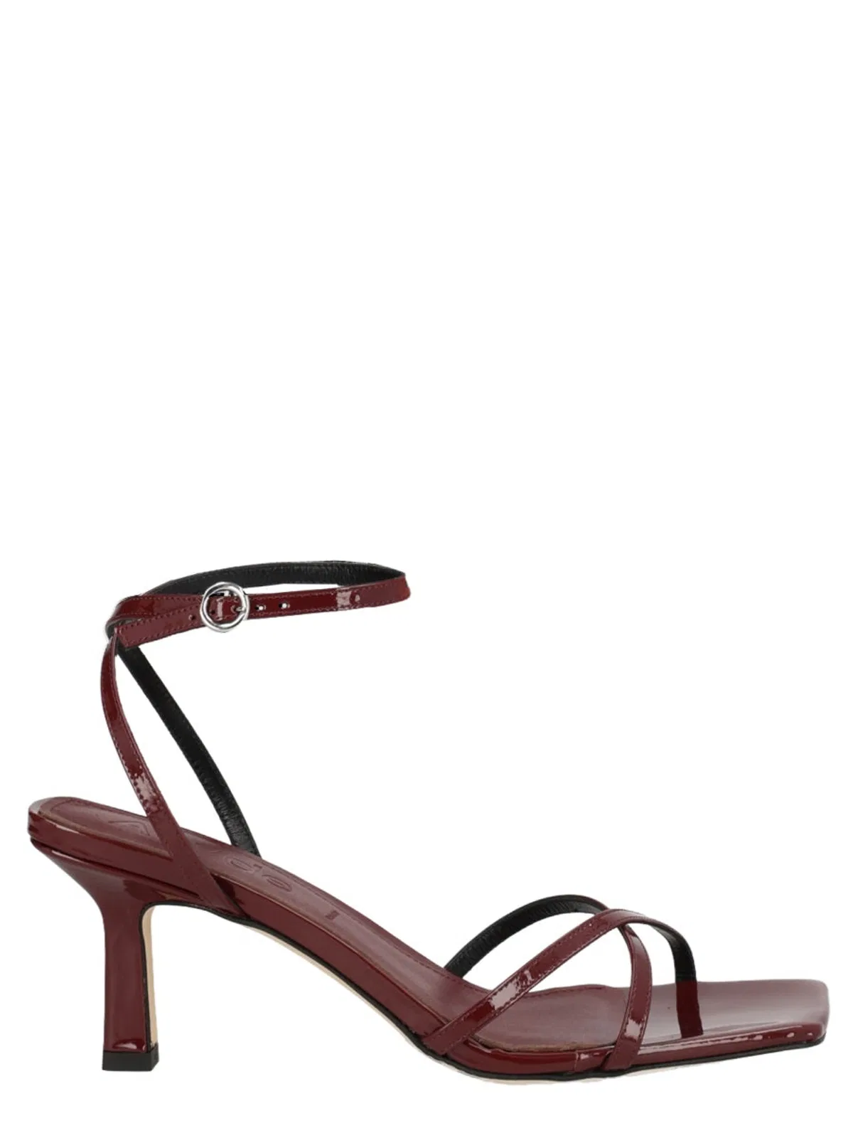 Aeyde Bordeaux Patent Calf Leather Cross Breed