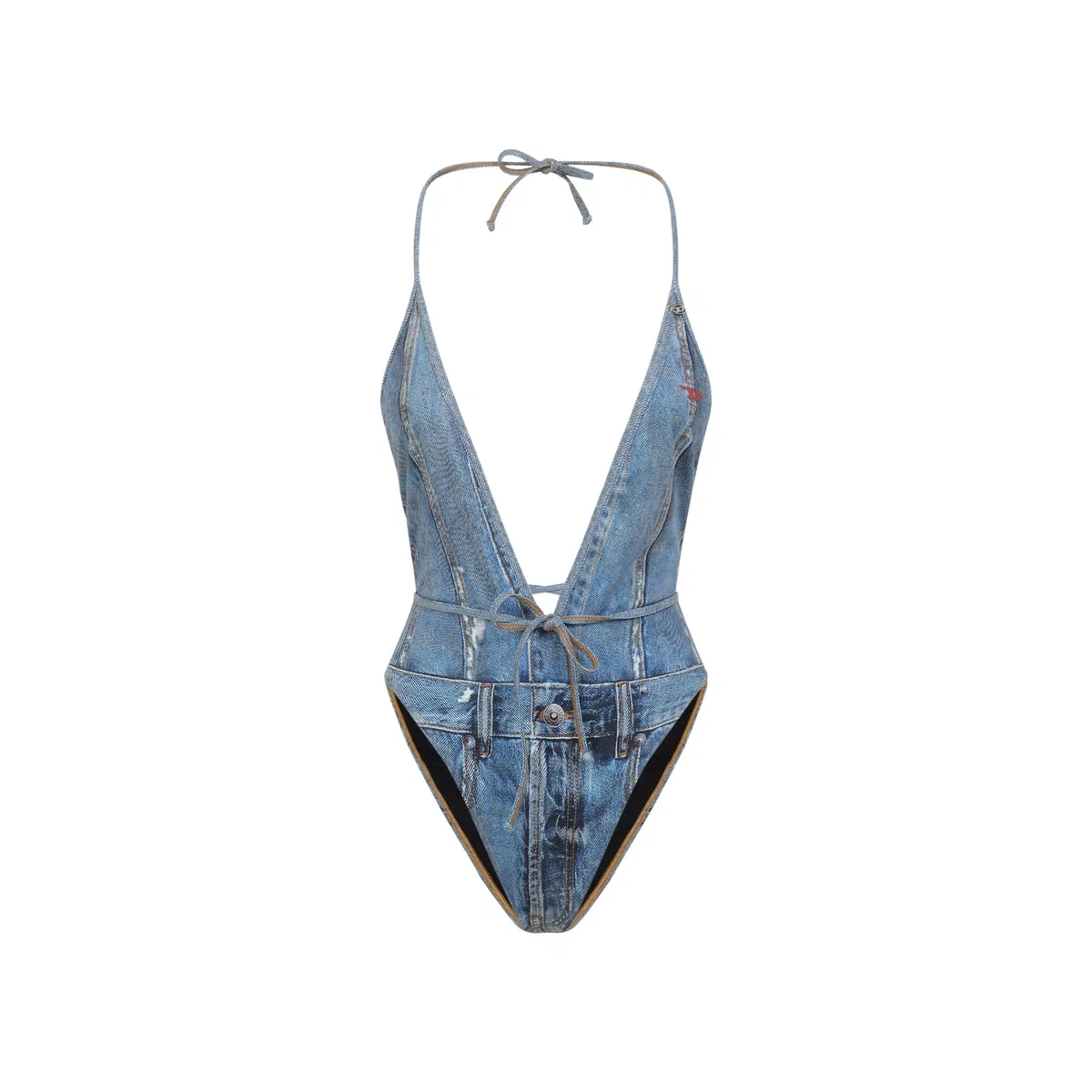 Diesel Costume Intero Effetto Denim