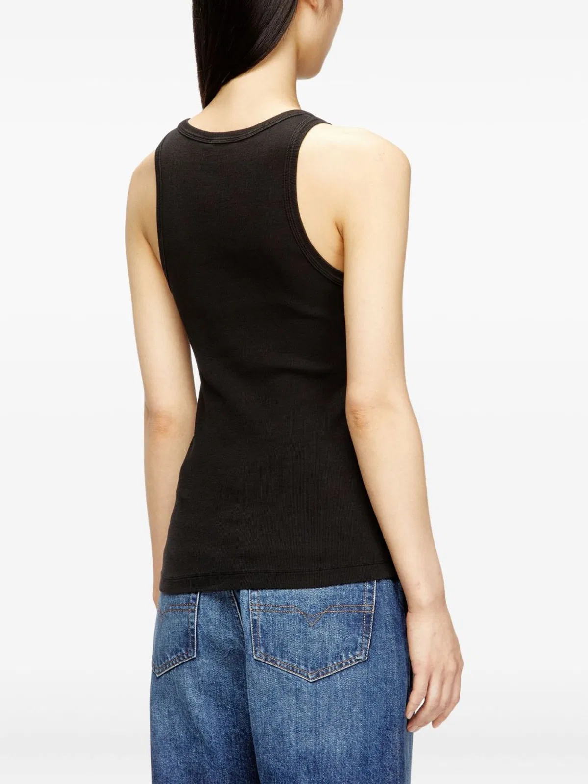 Diesel Logo Cotton Tank Top