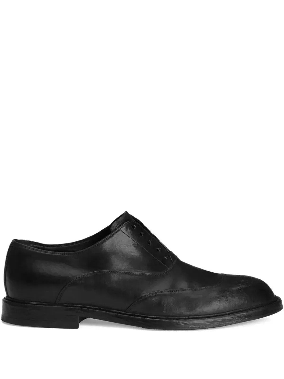 Dolce Gabbana Dolce & Gabbana Lace-Up Shoes With Perfo