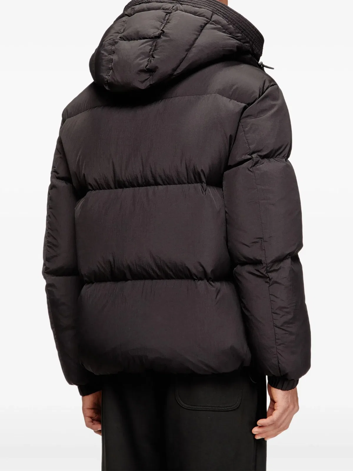 Diesel Quilted Down Jacket In Viraloff® Taslan