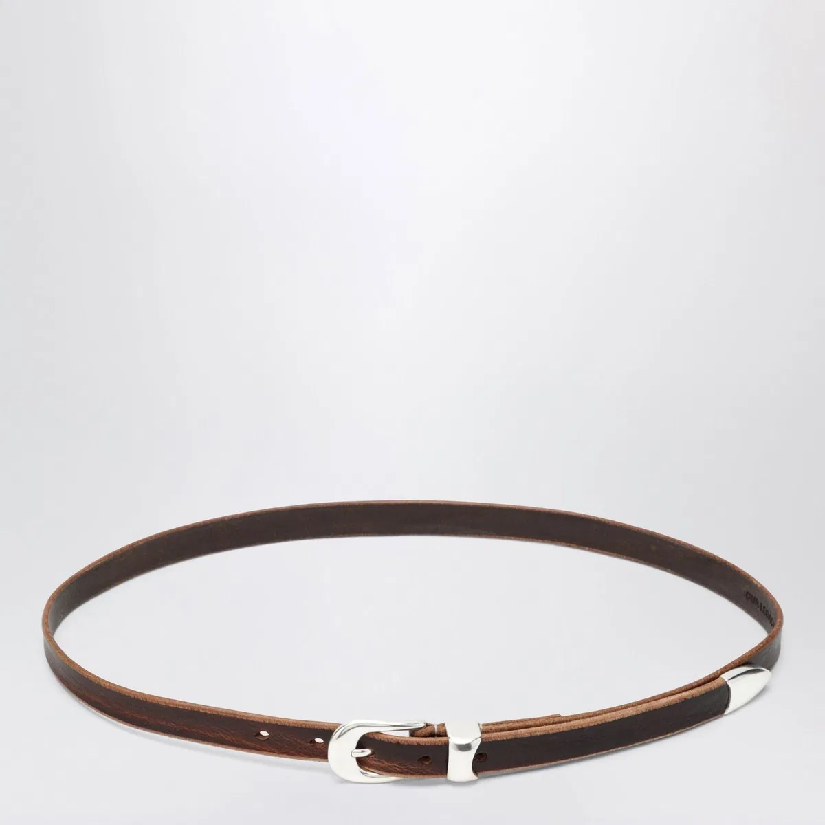 Our legacy Olega Belt In Brown Calfskin Leather