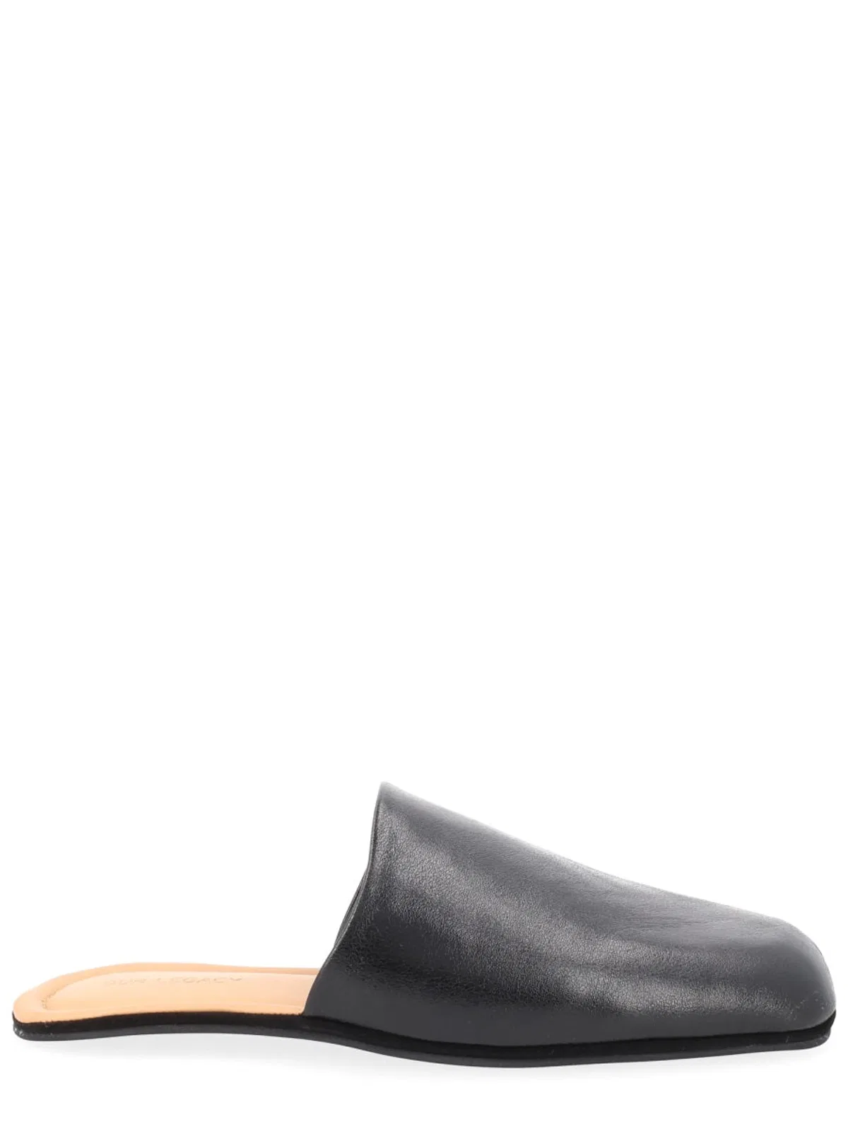 Our legacy Mule Cigarr In Black Leather