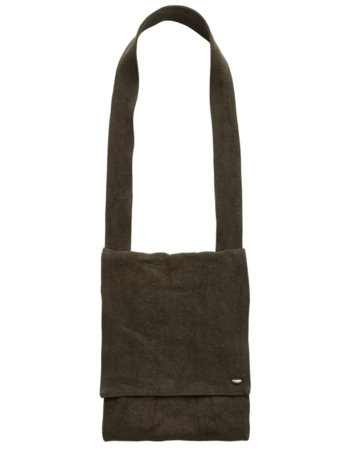 Our legacy Green Linen Shoulder Bag
