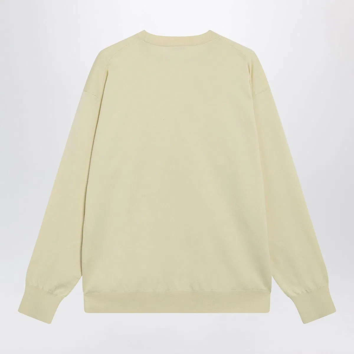 Auralee Yellow Cotton Sweater