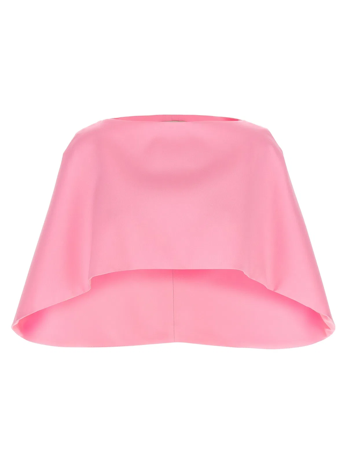 Alberta Ferretti Cropped Mantle