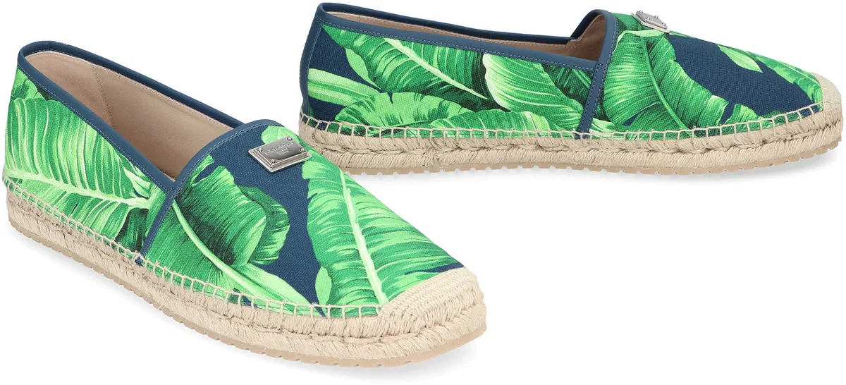 Dolce Gabbana Dolce & Gabbana Canvas Espadrilles