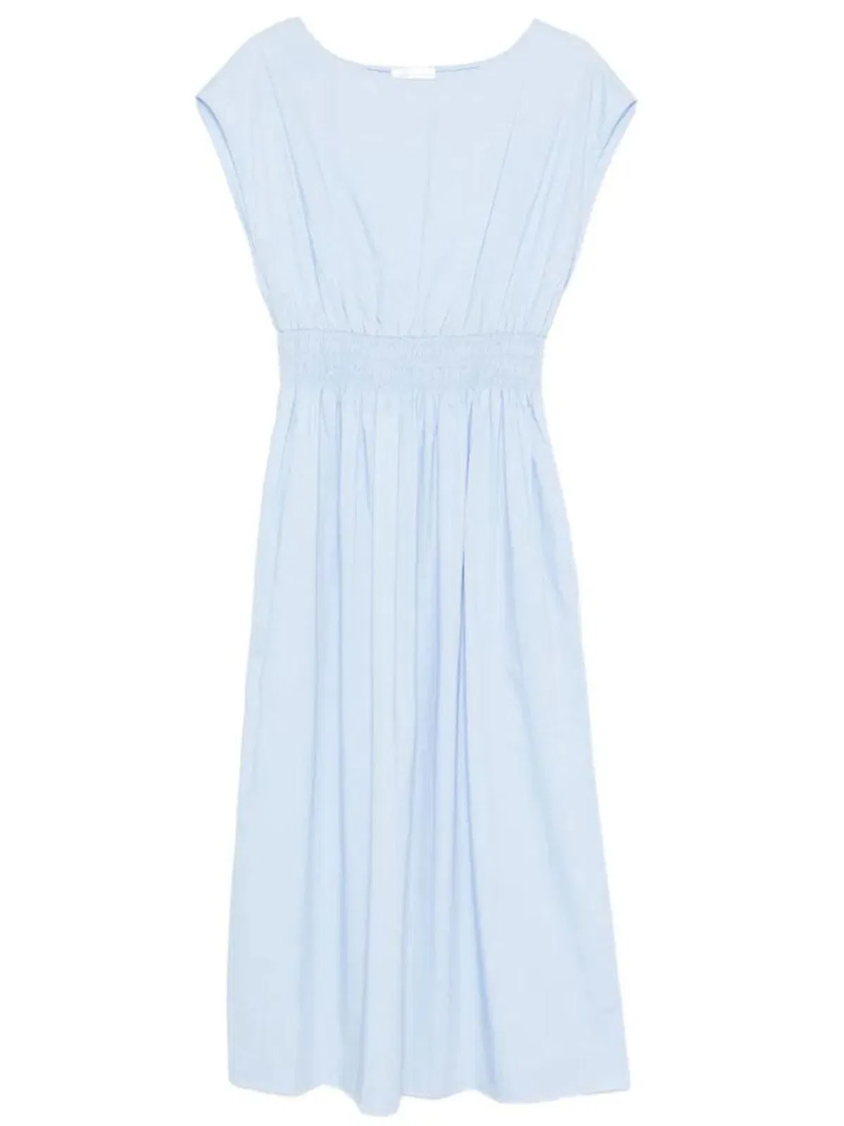 Roberto collina Elasticated Waist Cotton Midi Dress