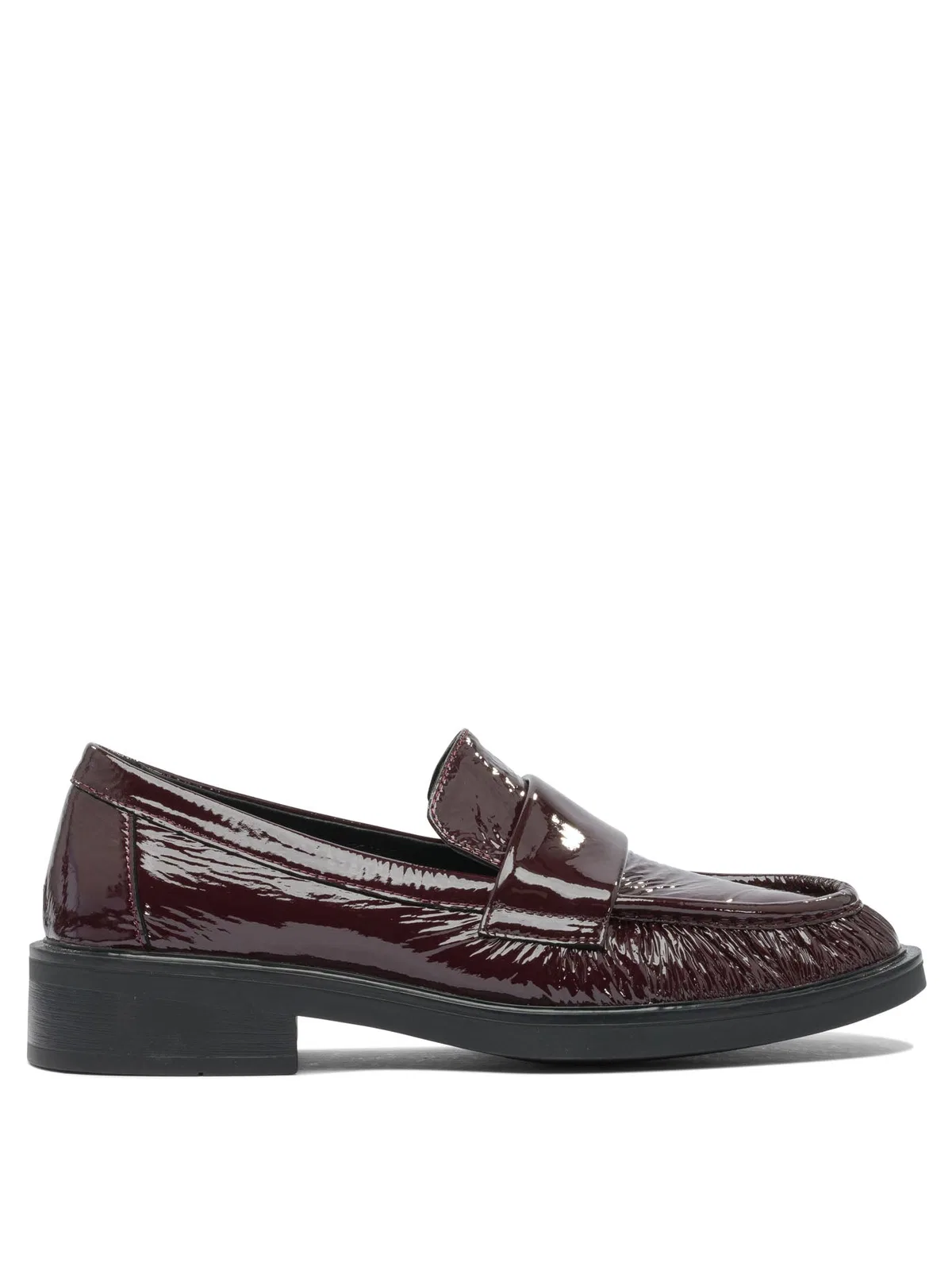 Strategia Bordeaux Rubber Sandals