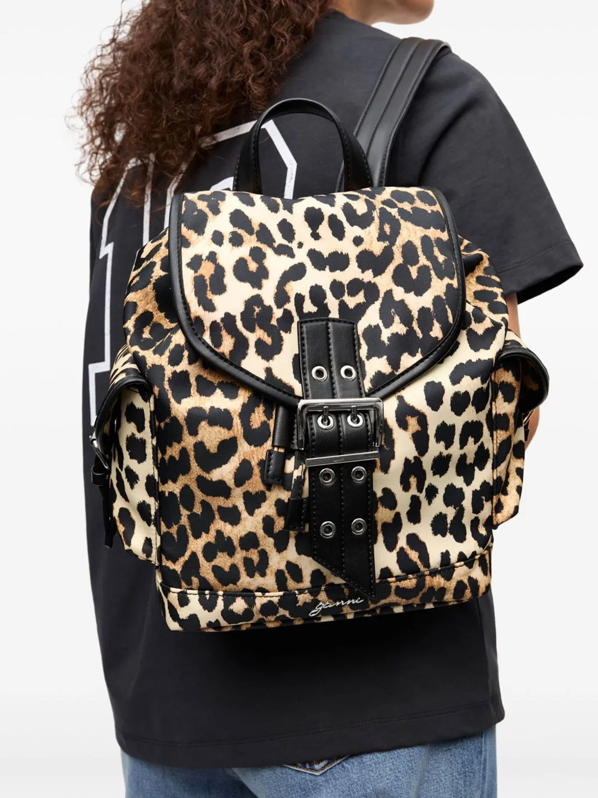 Ganni Bucky Small Backpack