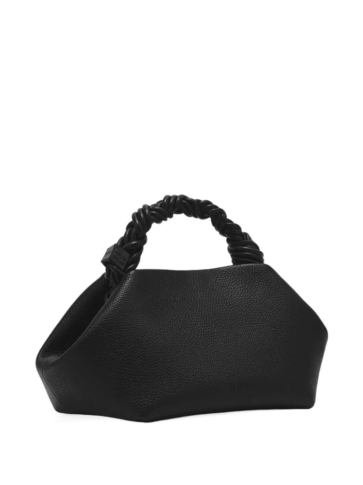 Ganni Compact Bou Tote Bag With Twisted Handle