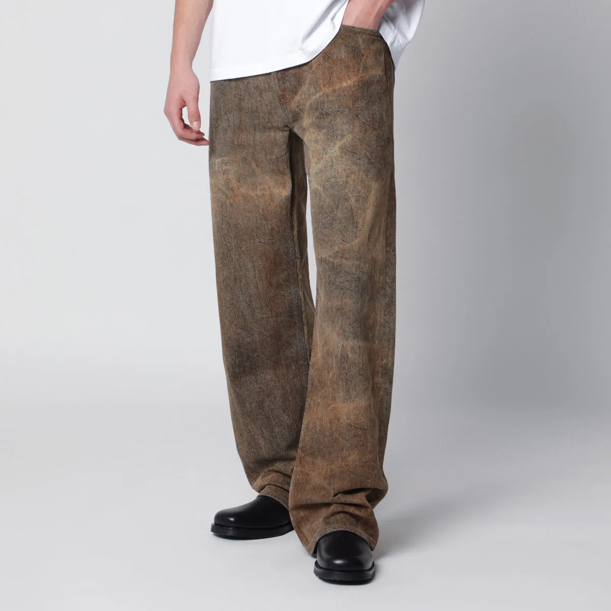 Agolde Jeans Afton Faded Copper
