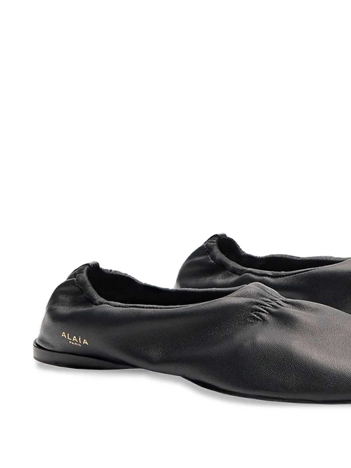 Alaïa Alaia Supple Slippers In Leather