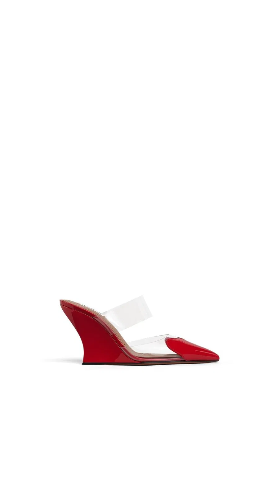 Alaïa Alaia Red Heart Wedge Mules