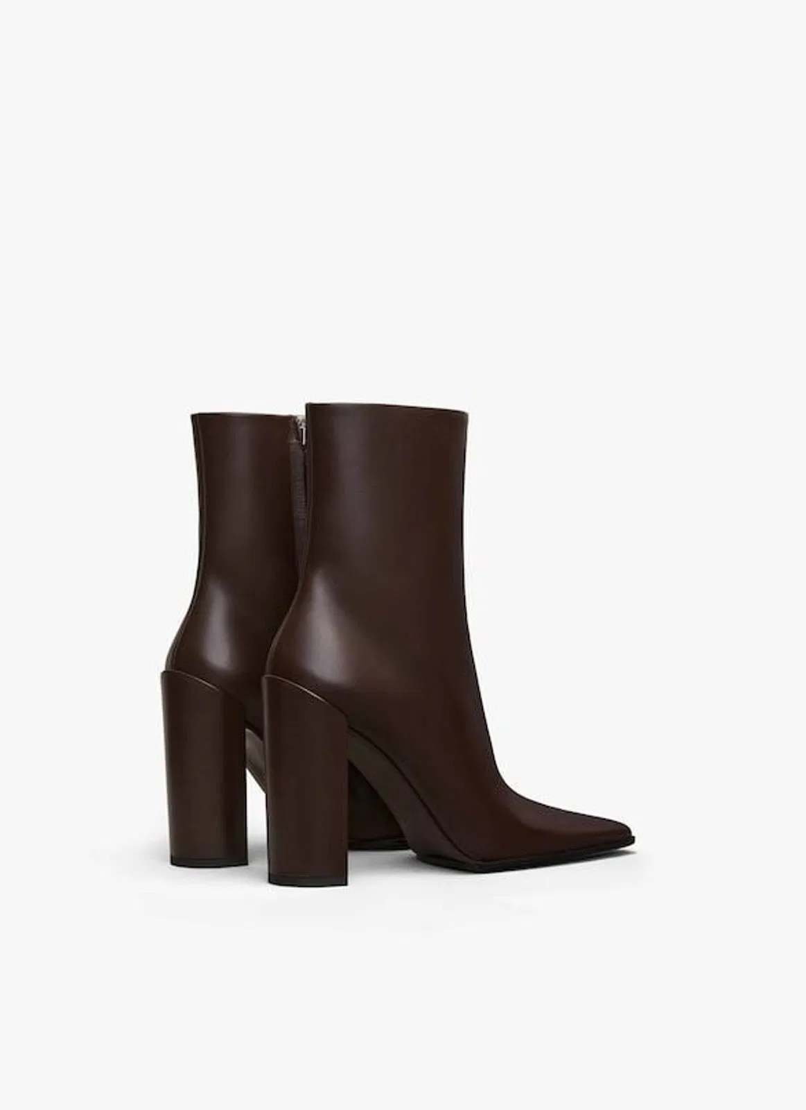 Alaïa Alaia Brown 90 Lamb Leather Ankle Boots