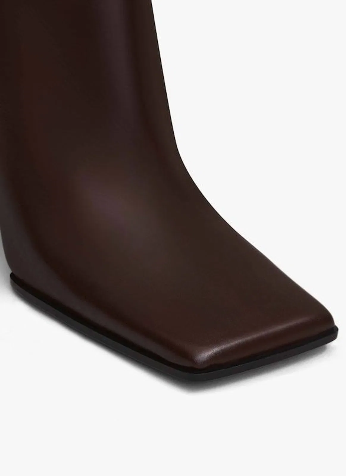 Alaïa Alaia Brown 90 Lamb Leather Ankle Boots