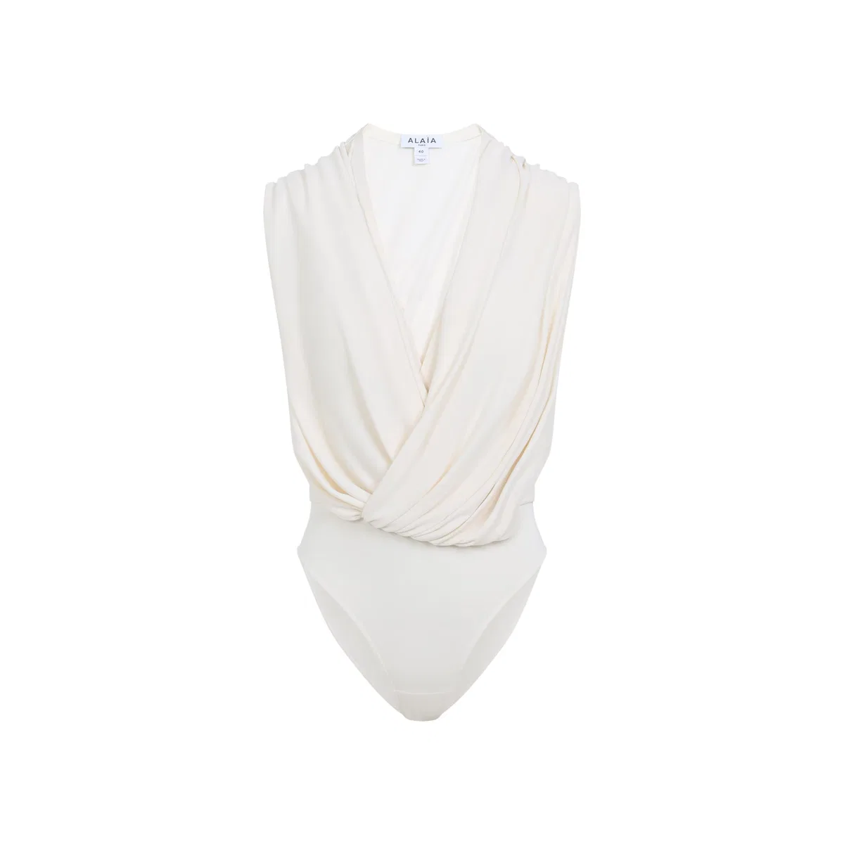 Alaïa Alaia Sm Natural Hooded Bodysuit