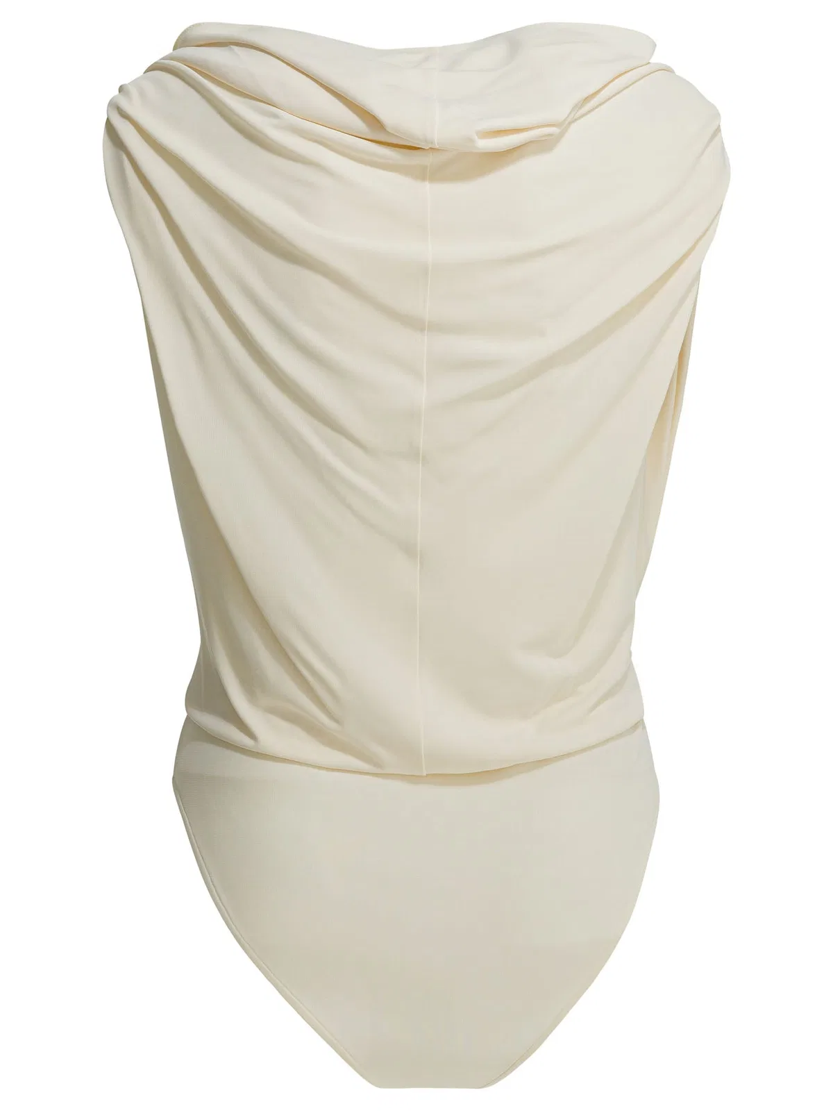 Alaïa Alaia Draped Bodysuit With Hood