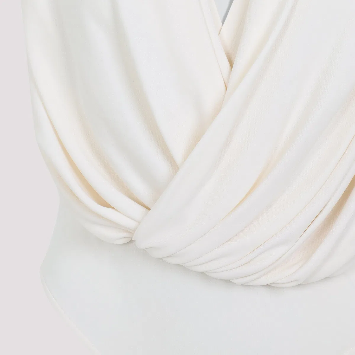Alaïa Alaia Sm Natural Hooded Bodysuit