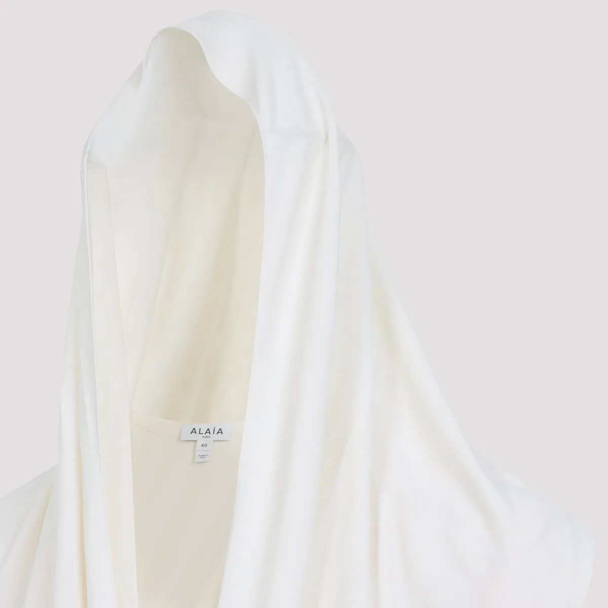 Alaïa Alaia Draped Bodysuit With Hood