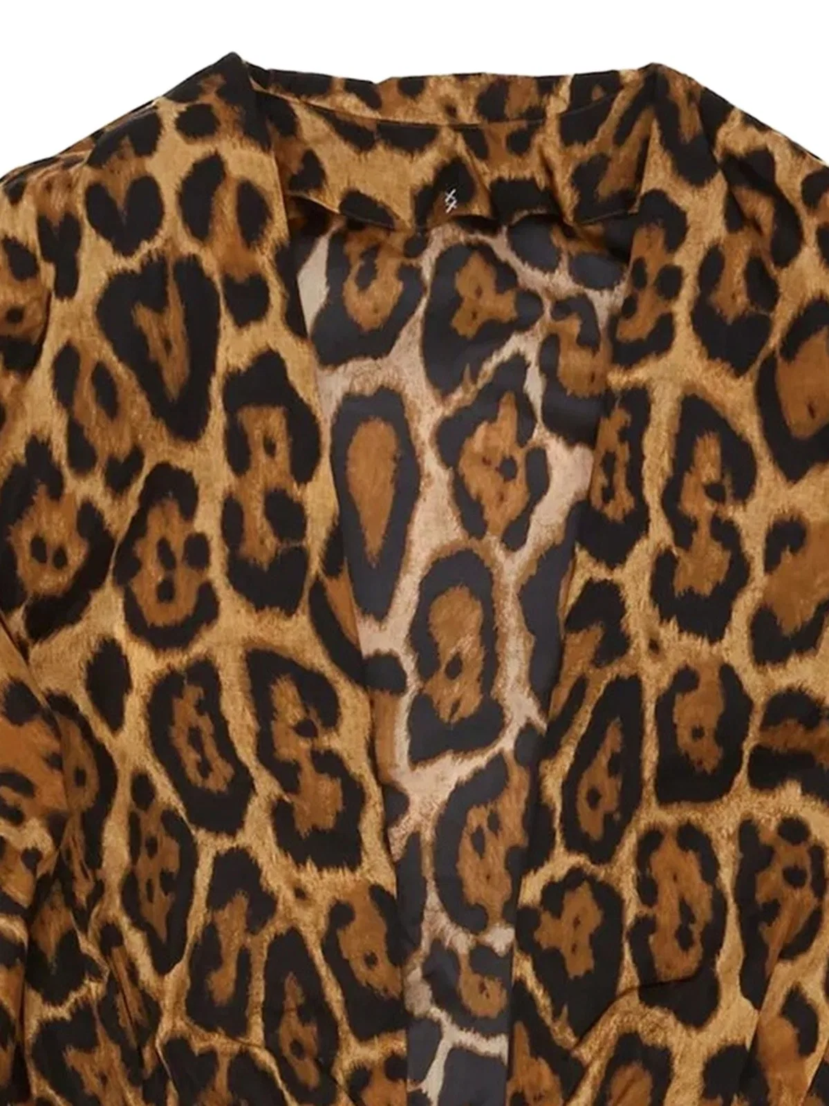 Alaïa Alaia Leopard-Print Backless Bodysuit