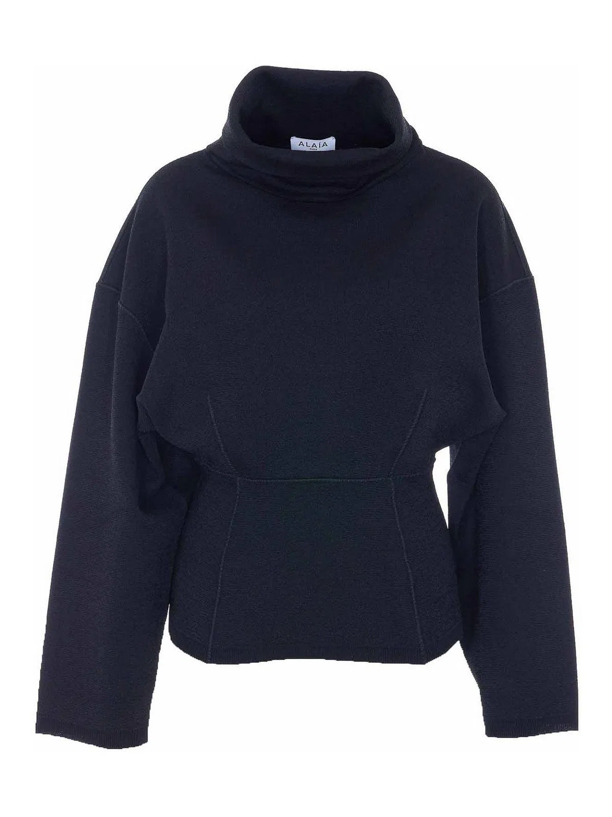 Alaïa Alaia Black Seam Jumper