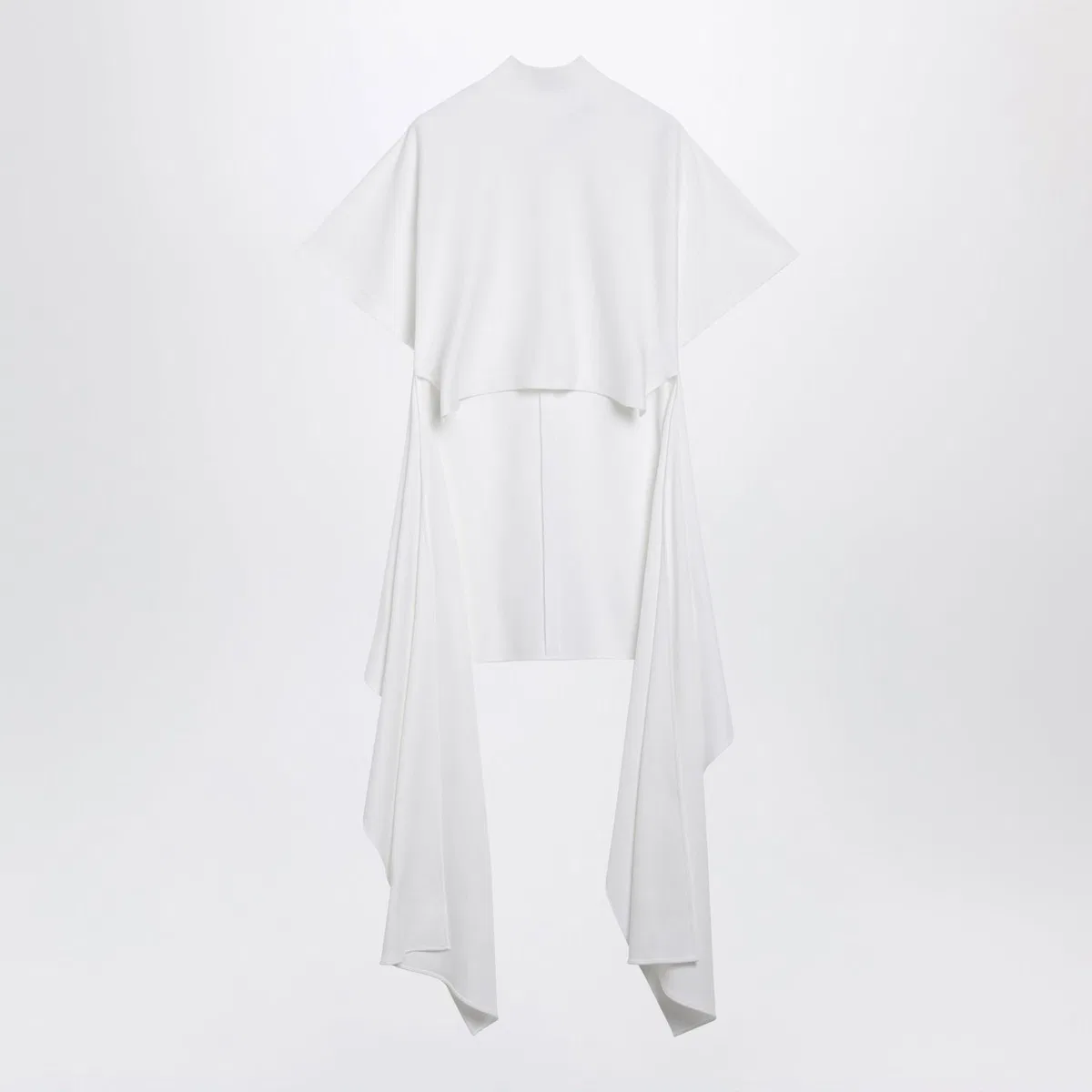 Alaïa Alaia Asymmetric Cotton Jersey Tshirt In