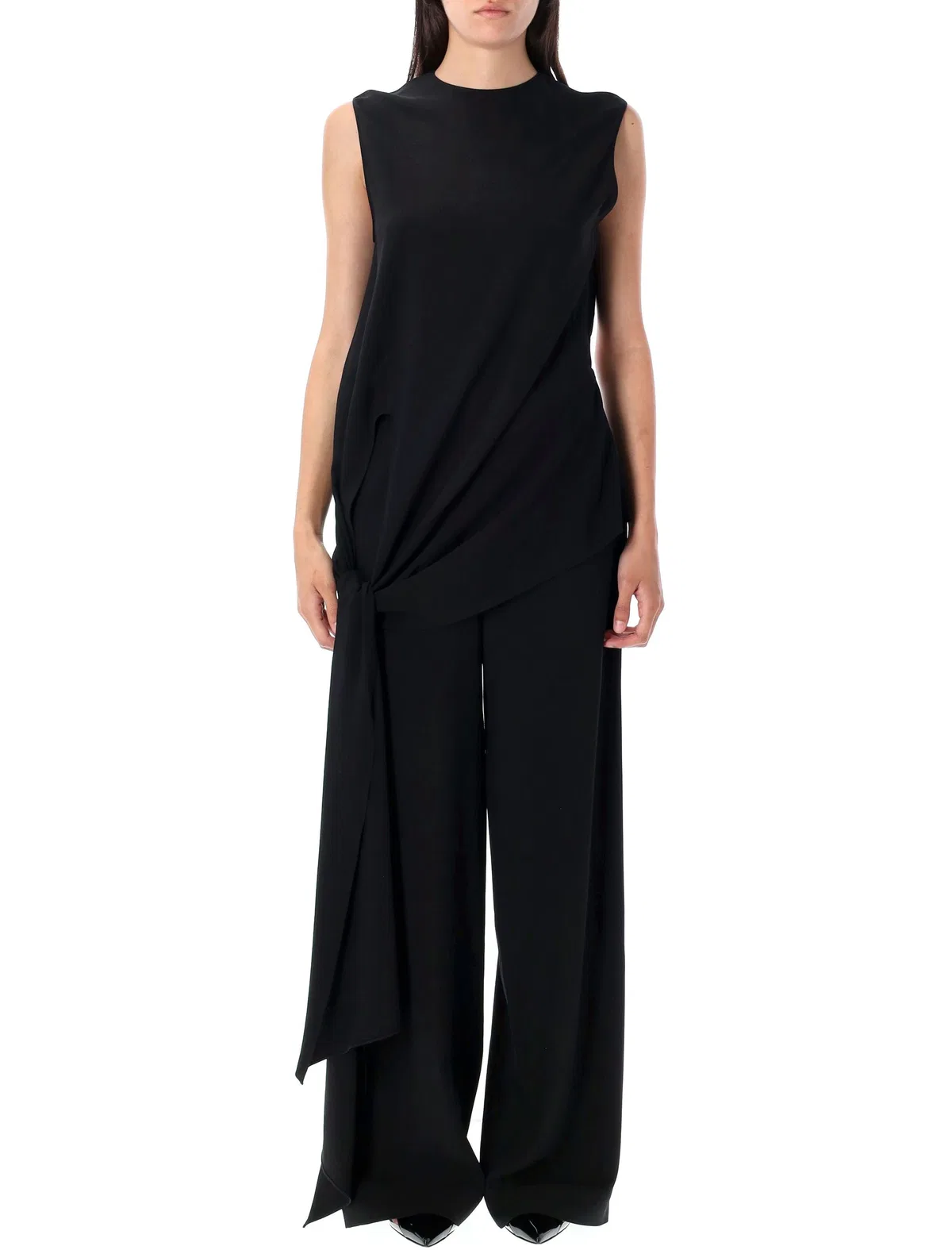 Alaïa Alaia Cady Tie Jumpsuit