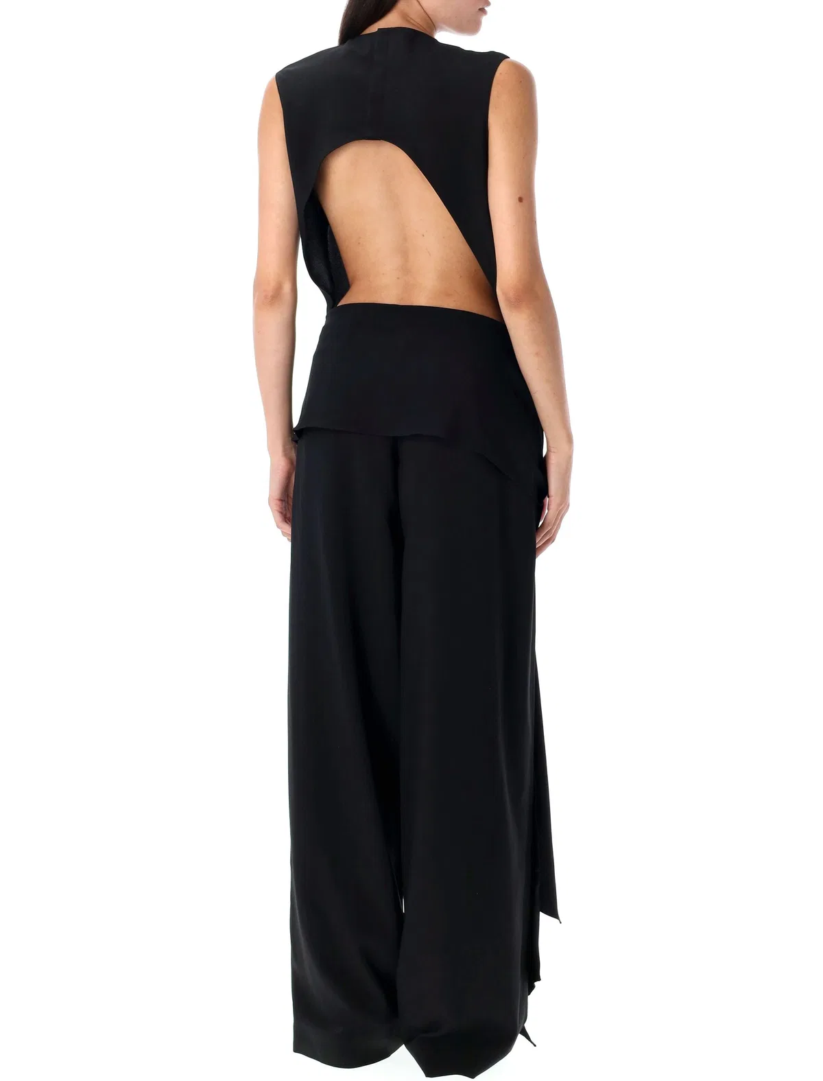 Alaïa Alaia Cady Tie Jumpsuit