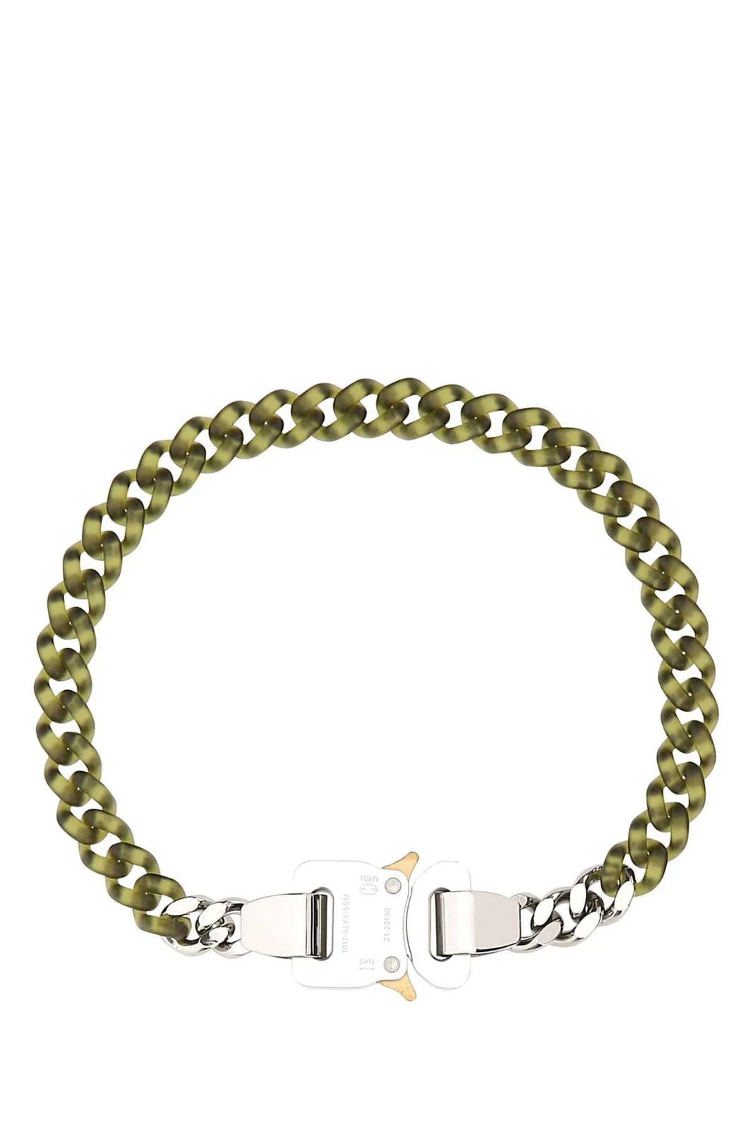 1017 Alyx 9SM Two-Tone Nylon And Metal Necklace
