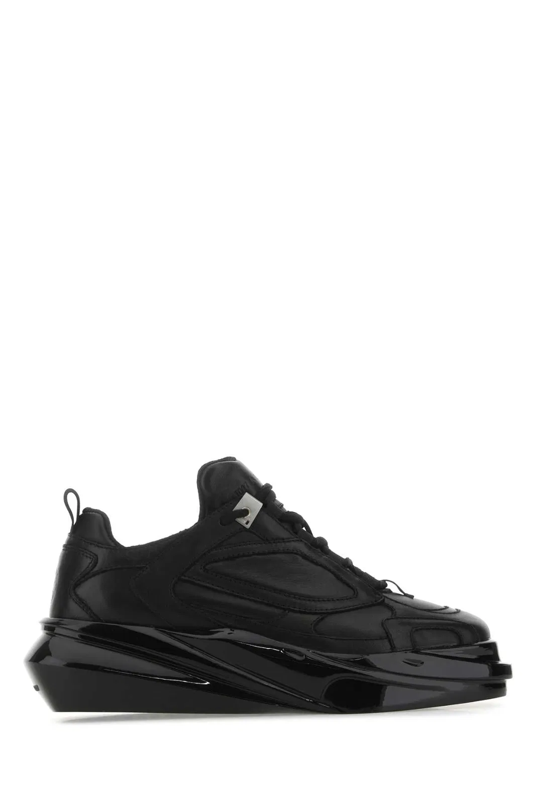 1017 Alyx 9SM Black Leather Hiking Sneakers