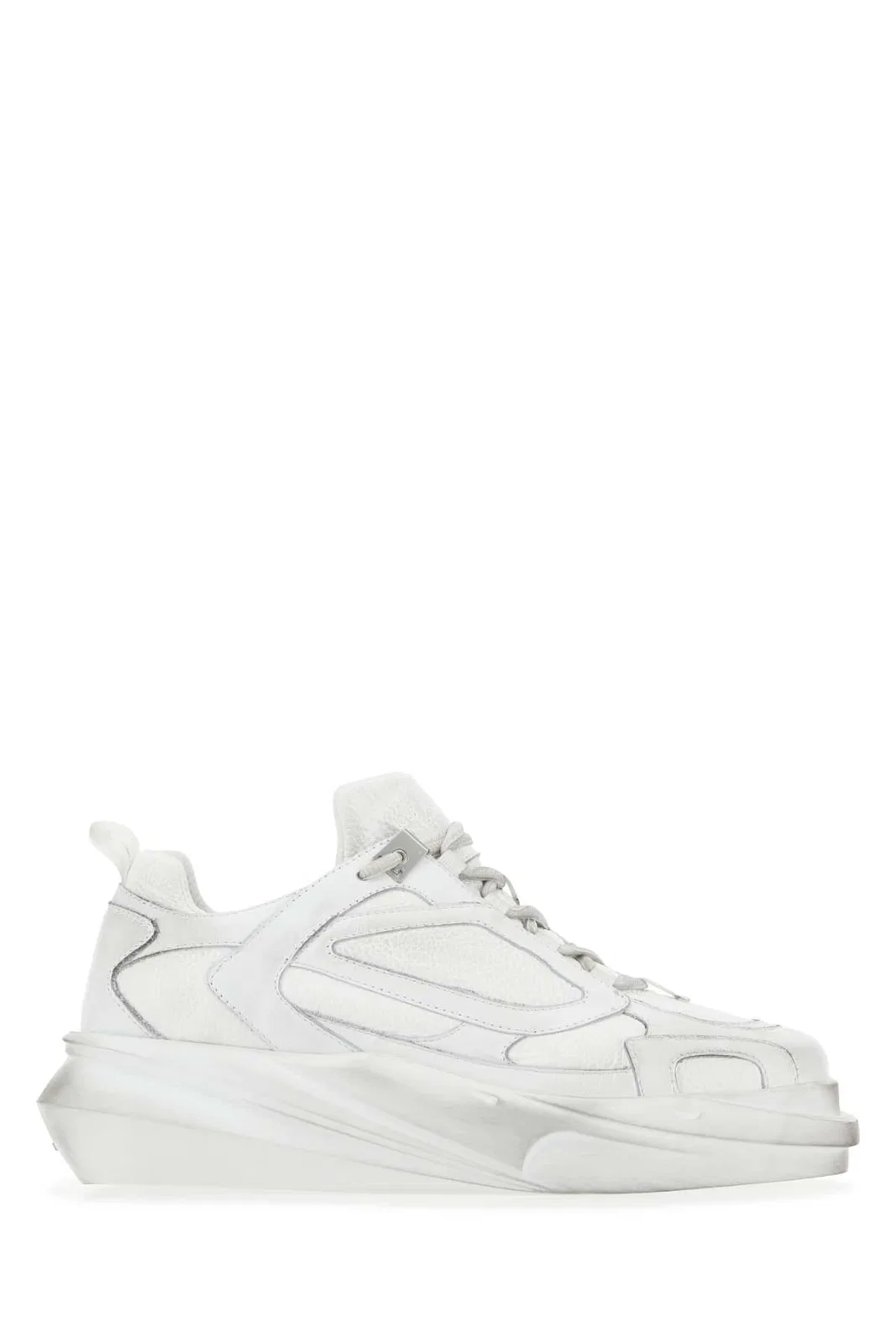 1017 Alyx 9SM White Leather Hiking Sneakers